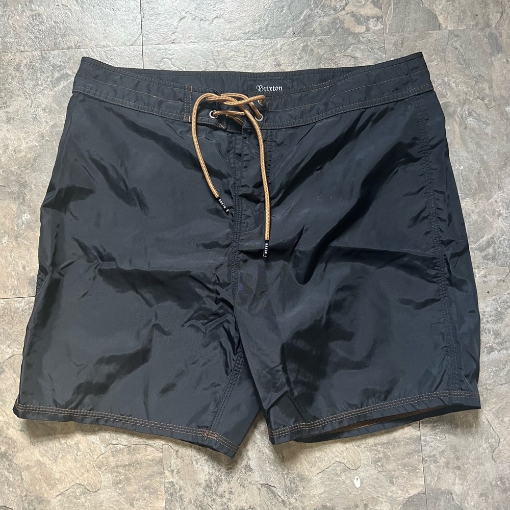 Brixton Men's Black Swim Shorts
